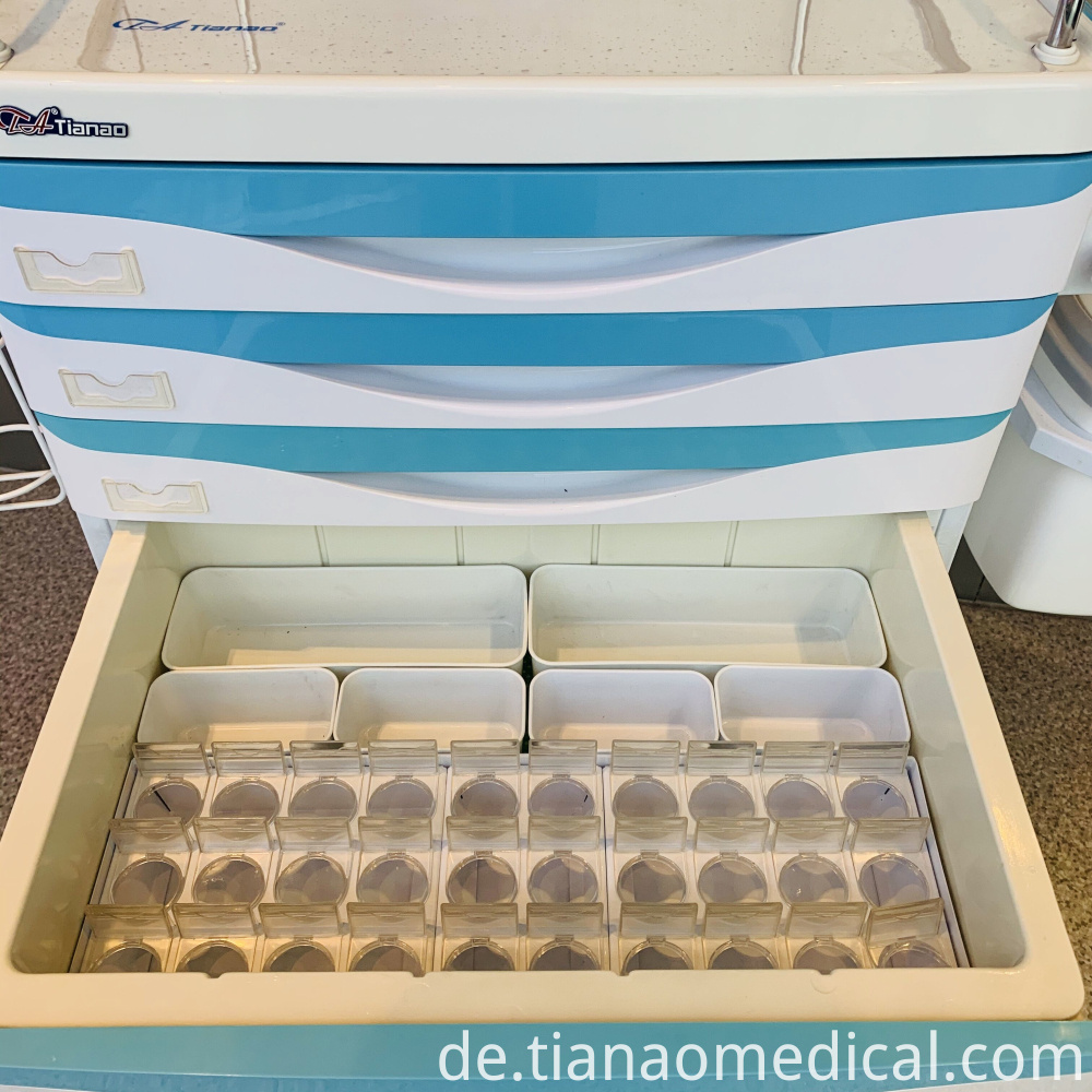 Krankenhaus ABS Stahlbehandlungswagen Hospital ABS Steel Treatment Trolley